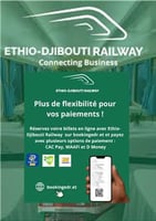 Billets de train en ligne pour le chemin de fer Éthio-Djiboutien