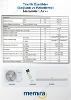 Climatiseur MEMIRA 1.5 chevaux, 12000 btu - Disponible