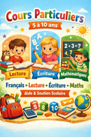 Cours de français pour enfants - Lecture et écriture
