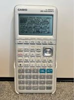 Calculatrice Graphique Casio Blanche - Bon État - Prix Abordable