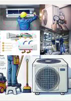 Service entretien et de lavage de climatiseurs Professionnel