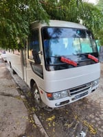 bus Mitsubishi rosa 2018