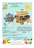 Ecole Maternelle Les Minimoys - Inscriptions ouvertes pour 2026-2027