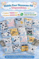 Vêtements pour nouveau-né en bon état