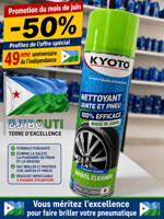 Nettoyant jantes et pneus Kyoto, qualité japonaise premium
