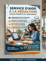 Service professionnel de rédaction et correction académique