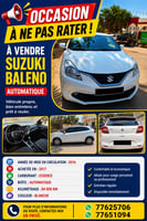 Suzuki Baleno automatique climatisée en excellent état