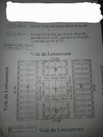 Terrains 120-121 m² en emplacement stratégique à Cité Nassib