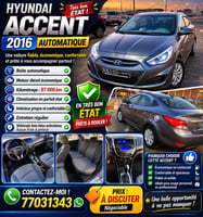 Hyundai Accent 2016 en bon état