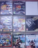 Lot de 9 jeux PS3 variés dont Assassin's Creed et Call of Duty