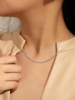 Collier fin en argent éthiopien 100% authentique pour femme