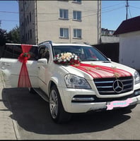 Décoration sur mesure élégante pour voiture de mariage