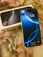 iPhone 16 Pro blanc 128 Go en excellent état