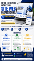 Création de site web professionnel moderne et adapté