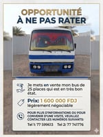 Bus 25 places bien entretenu en très bon état