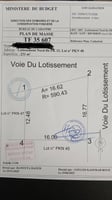 Parcelle viabilisée 231 m² à PK12 Nord avec deux façades