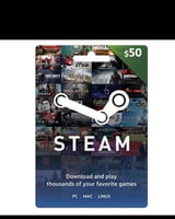 Carte cadeau Steam recherchée