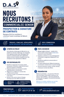 Commercial senior bilingue pour prospection et contrats