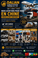 Entreprise de livraison et fret Chine-Djibouti-Éthiopie