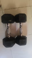 Lot de 2 haltères 5 kg de qualité supérieure