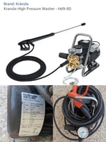 Nettoyeur haute pression Kränzle HD 9/80 professionnel portable