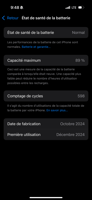 iPhone 16 Pro blanc en bon état