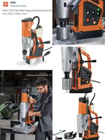 Perceuse magnétique FEIN KBM 50 Q industrielle robuste