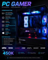 PC Gamer AORUS RTX 2060 Super i5-9600K 16 Go RAM SSD 500 Go