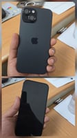 iPhone 15 128 Go noir en excellent état