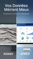 Tableau de bord digital pour analyse rapide des données Excel