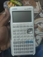 Calculatrice graphique blanche peu utilisée