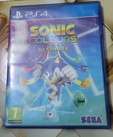 Sonic Colours Ultimate PS4 neuf en parfait état