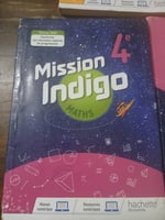 Livre de maths Indigo collège 8ème presque neuf