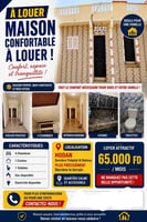 Maison à louer à Cité Hodan proche Al Rahma