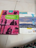 Manuels scolaires neufs 3e et 4e Français et Mathématiques