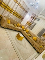 Salon complet et living chic quasi neufs