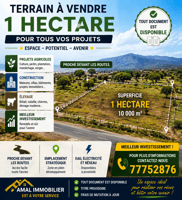 Terrain agricole 1,5 ha à Damerjog, idéal projet rural