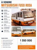 Bus en très bon état disponible