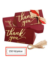 Boîtes à dragées variées pour mariage élégantes