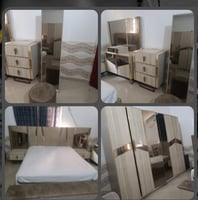 Chambre à coucher complète avec lit en bon état