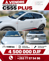 Changan CS55 Plus, essence, garantie concessionnaire