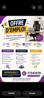 Offre d’emploi motivant avec formation et horaires flexibles