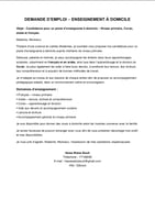 Cours particuliers à domicile avec accompagnement personnalisé