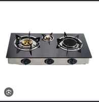 Gazinière 3 feux design moderne pour cuisine maison