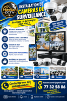Installation de systèmes de caméras de surveillance sécurisées