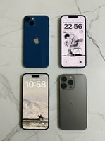 iPhone 16 Pro Max et iPhone 13 en bon état