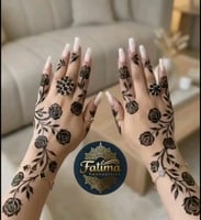 Khidab henné traditionnel à domicile pour mariage