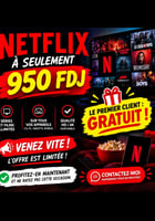 Abonnement Netflix à tarif réduit limité
