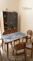 Ensemble salle à manger haut de gamme avec buffet et chaises