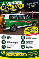 Taxi essence boîte automatique en très bon état